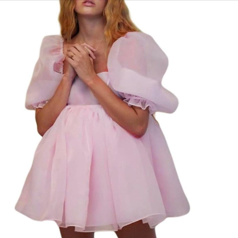 Pink Babydoll Dress